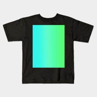 Blue green ombré Kids T-Shirt